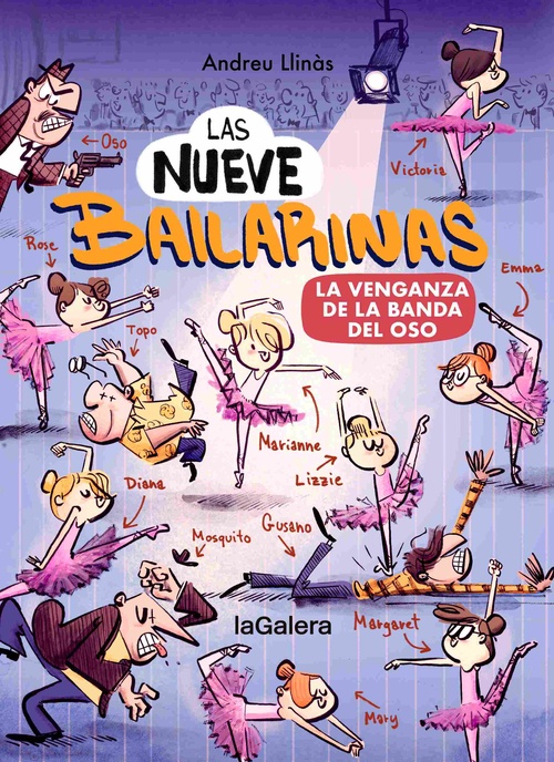 LA VENGANZA DE LA BANDA DEL OSO. LAS NUEVE BAILARINAS, 2