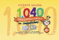 1040 PREGUNTAS CORTAS EN «CUQUIFICHAS» LRJSP...  DE RÉGIMEN JURÍDICO DEL SECTOR PÚBLICO
