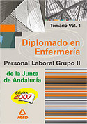1. TEMARIO. DIPLOMADO EN ENFERMERIA . JUNTA ANDALUCIA. PERSONAL LABORA