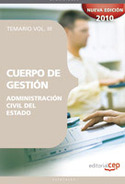 3. TEMARIO. CUERPO GESTION ADMINISTRACION CIVIL DEL ESTADO