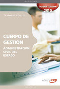 4. TEMARIO. CUERPO DE GESTION ADMINISTRACION CIVIL DEL ESTADO