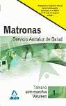 1. TEMARIO. PARTE ESPECIFICA. MATRONAS. SAS. 2007