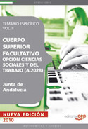 CUERPO SUPERIOR FACULTATIVO DE LA JUNTA DE ANDALUCÍA, OPCIÓN CIENCIAS
