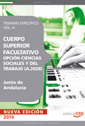 CUERPO SUPERIOR FACULTATIVO DE LA JUNTA DE ANDALUCÍA, OPCIÓN CIENCIAS