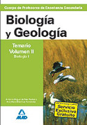 II. BIOLOGÍA Y GEOLOGÍA. TEMARIO: BIOLOGIA, I. SECUNDARIA