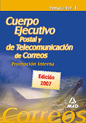 1. TEMARIO. CUERPO EJECUTIVO POSTAL Y TELECOMUNICION CORREOS. INTERNA
