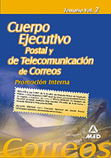 2. TEMARIO. CUERPO EJECUTIVO POSTAL Y CORREOS. PROMOCION INTERNA