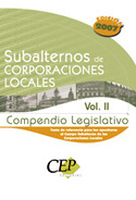 II. COMPENDIO LEGISLATIVO. SUBALTERNOS DE CORPORACIONES LOCALES. 2007