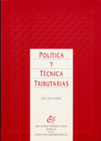 POLÍTICA Y TÉCNICA TRIBUTARIAS