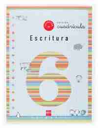 6. CUADERNO DE ESCRITURA CUADRICULA