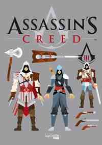 ASSASSINŽS CREED GRAPHIC. EL UNIVERSO ASSASSINS CREED EN INFOGRAFIAS