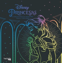 PRINCESAS DISNEY. 6 DIBUJOS MAGICOS ANTIESTRES RASCA Y DESCUBRE