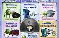MONSTRUOS S.A. 6 LIBROS Y UN CD