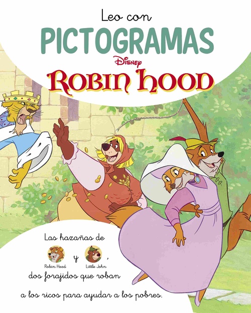 ROBIN HOOD. LEO CON PICTOGRAMAS