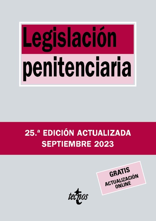 LEGISLACIÓN PENITENCIARIA.