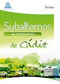 TEMARIO. SUBALTERNOS DEL AYUNTAMIENTO DE CADIZ