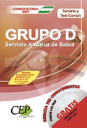 TEMARIO Y TEST COMUN. GRUPO D, SAS. SERVICIO ANDALUZ DE SALUD