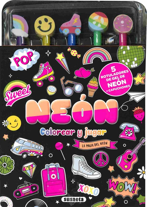 NEON. COLOREAR Y JUGAR