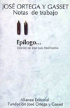 NOTAS DE TRABAJO. EPILOGO...