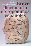 BREVE DICCIONARIO DE TOPONIMOS ESPAÑOLES (TELA)