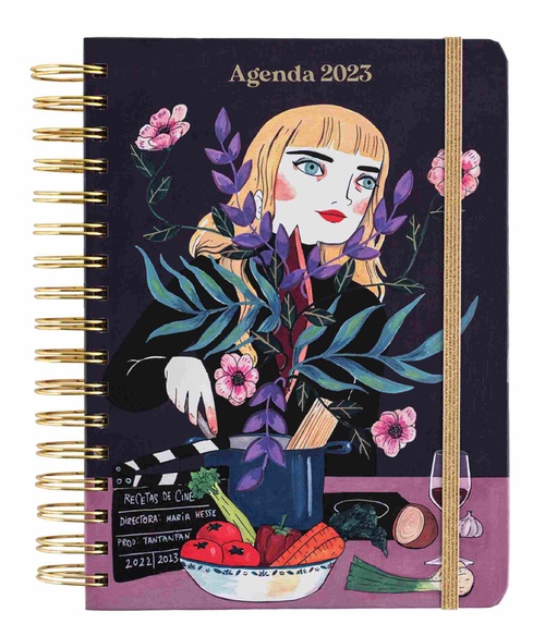 MARÍA HESSE. AGENDA ANUAL DÍA PÁGINA 2023