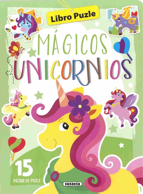 MAGICOS UNICORNIOS. LIBRO PUZLE