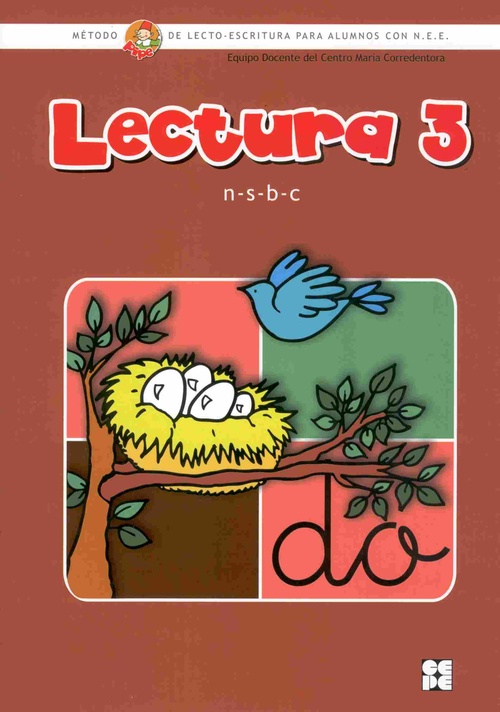 LECTURA, 3. N-S-B-C. METODO DE LECTO ESCRITURA PARA ALUMNOS CON N.E.E.