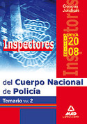 2. TEMARIO. INSPECTORES CUERPO NACIONAL DE POLICIA