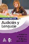 AUDICION Y LENGUAJE, CUERPO DE MAESTROS